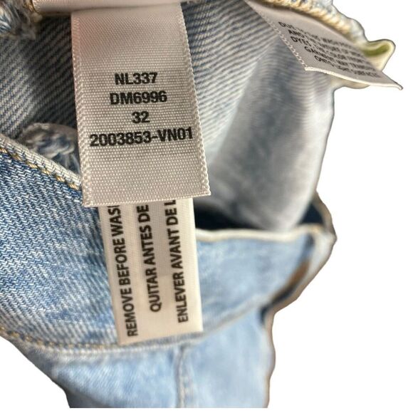 Madewell Skirt Womens‎ 32 Blue Denim Pleated Mini Patch Pockets A Line Preppy - Picture 11 of 12